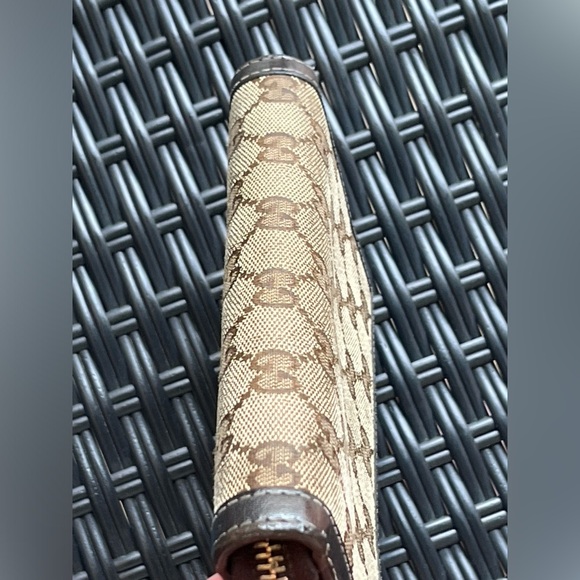 GUCCI Monogram Calfskin Zip Around Wallet - Picture 4 of 10